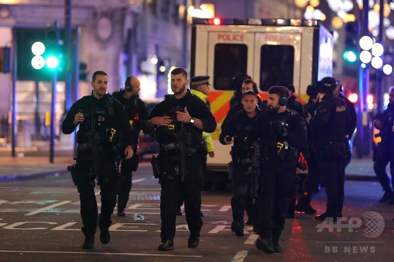 英ロンドンの発砲騒ぎ、「証拠なし」で警戒態勢解除 市警発表