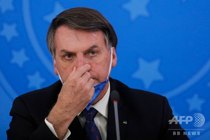 対コロナ隔離措置は「焦土作戦」、ブラジル大統領が非難