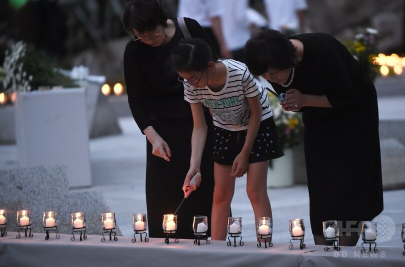 日航機墜落事故から30年、群馬県上野村で追悼式典