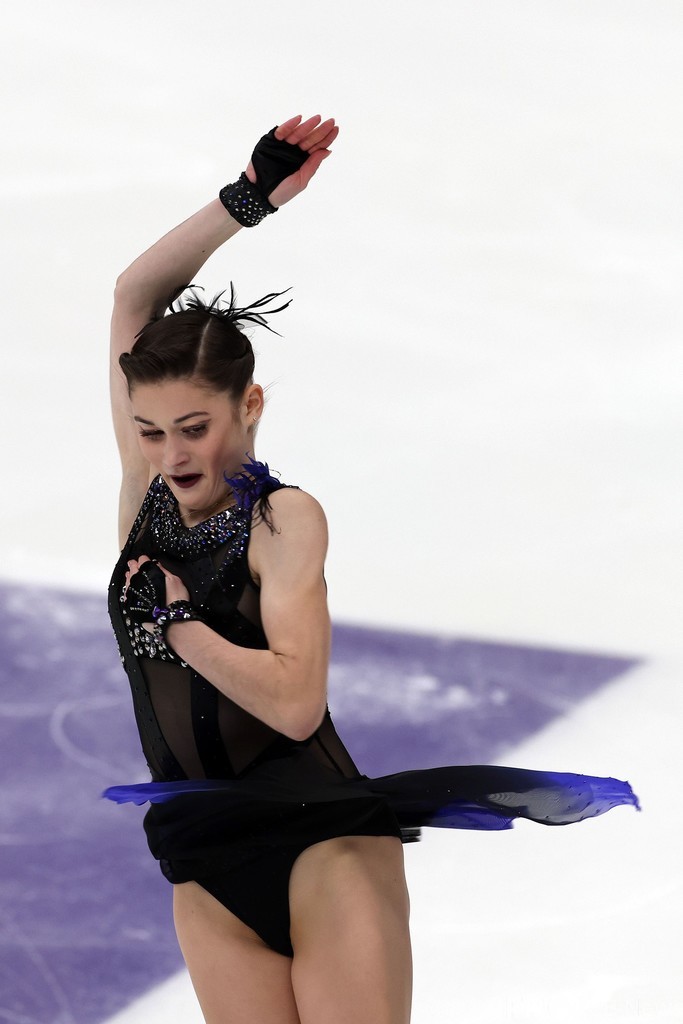 「女帝」トゥクタミシェワが優勝 フィギュアGPロシア杯