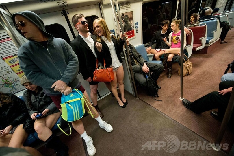 大寒波じゃないの？米国で今年も「ノーパンツ」デー