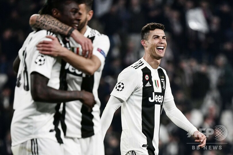 ロナウドがハットでかつてのライバル粉砕、ユーベが逆転で欧州CL8強