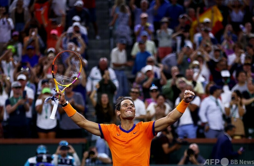 ナダルが18歳アルカラス退け決勝へ、BNPパリバOP