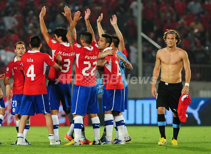 ウルグアイがチリに敗れる、本大会出場圏外の6位に W杯南米予選