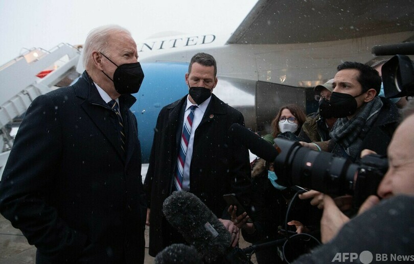 バイデン氏、東欧に小規模部隊派遣の意向