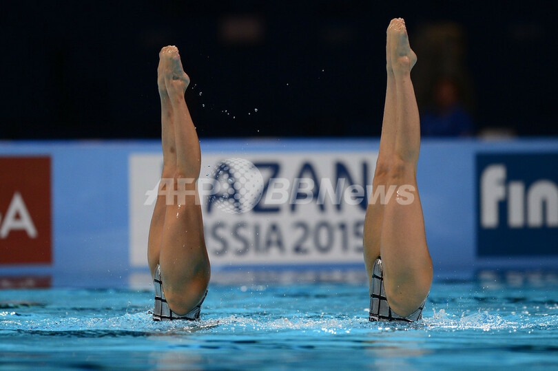 ロシア組がデュエットTR優勝、第15回世界水泳