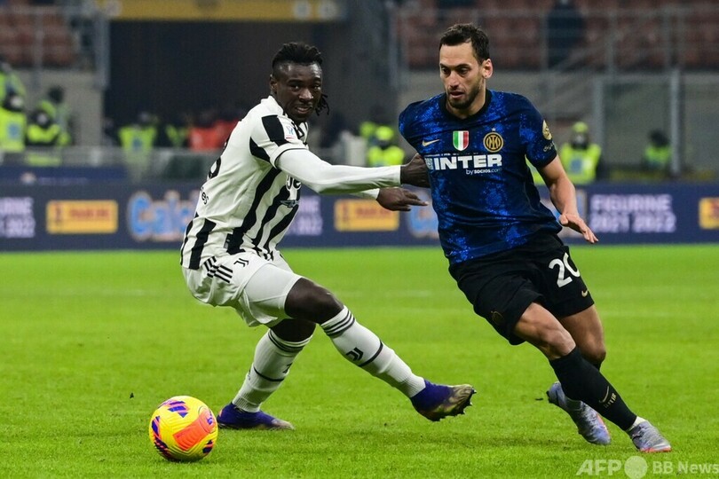 インテルがユーベ下し伊スーパー杯制覇、サンチェスが決勝点