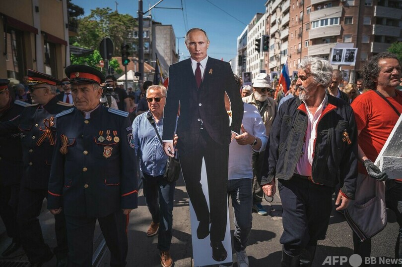 セルビアなど各国で戦勝記念式典