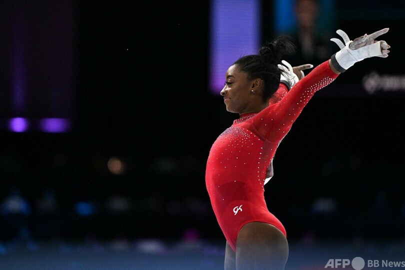 バイルスは種目別跳馬で銀、アンドラーデ優勝 世界体操