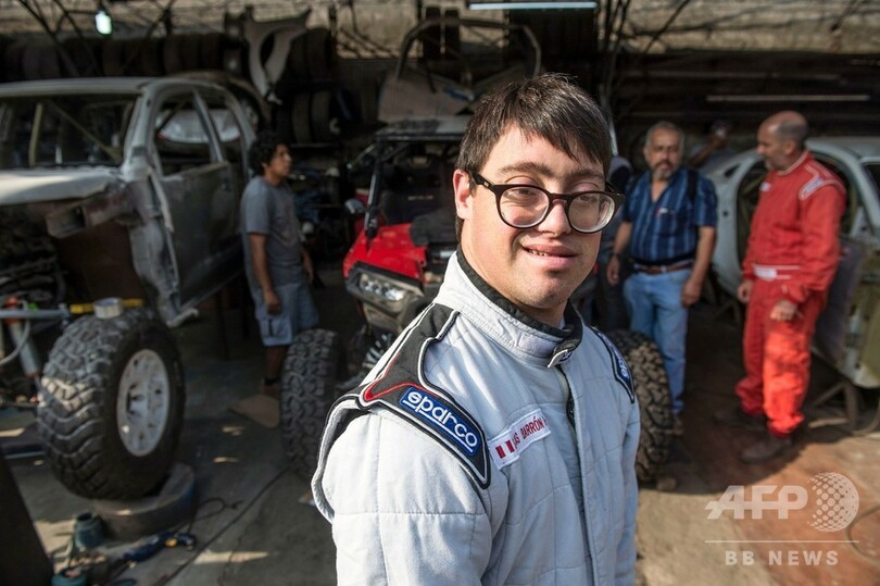 ダウン症の選手がダカールラリーに歴史的参戦「目指すは完走」
