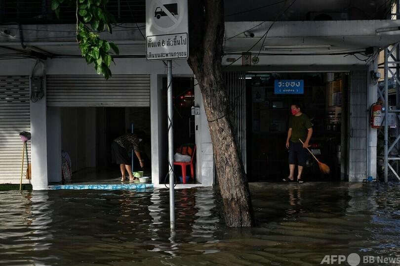 タイ・バンコクで洪水