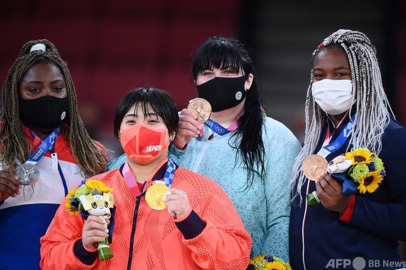 素根輝が柔道女子78キロ超級で金メダル 東京五輪