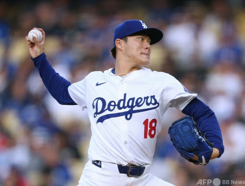 山本由伸6勝目 6回1失点7奪三振、大谷は通算100盗塁達成