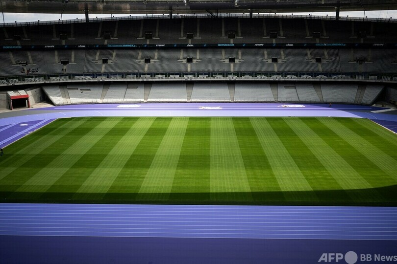 パリ五輪陸上トラックはイタリア製 紫の特注素材で世界新に期待