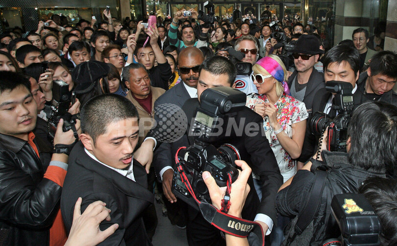 中国でもお騒がせ? パリス・ヒルトン、MTVイベントのため上海訪問