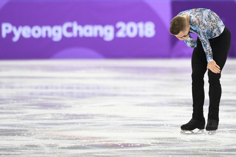 フィギュア団体戦・男子FSで3位のリッポン