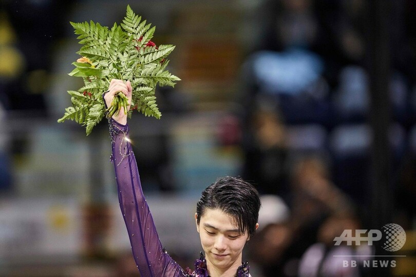 羽生がスケート・カナダで大差の優勝、田中は3位に