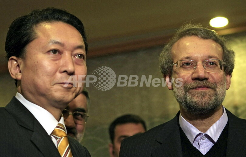 「原爆の怖さ知って」と鳩山首相、イラン国会議長と会談