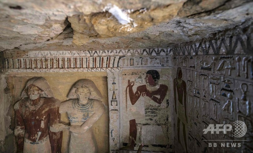 4400年以上前の聖職者の墓発見、エジプト古代都市サッカラの遺跡