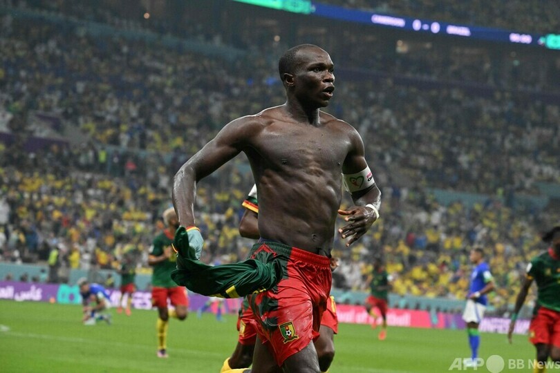 カメルーンがブラジル撃破、劇的弾で金星も敗退 カタールW杯